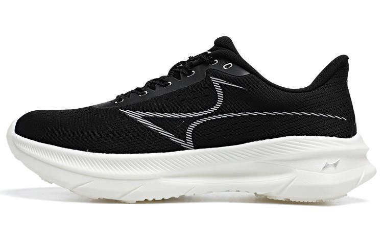 HEALTH Flowing Shadow Cushioning Lightweight Running Shoes Unisex Black