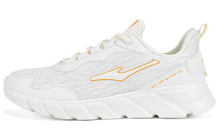 Erke Low top Running Shoes Men's White Orange