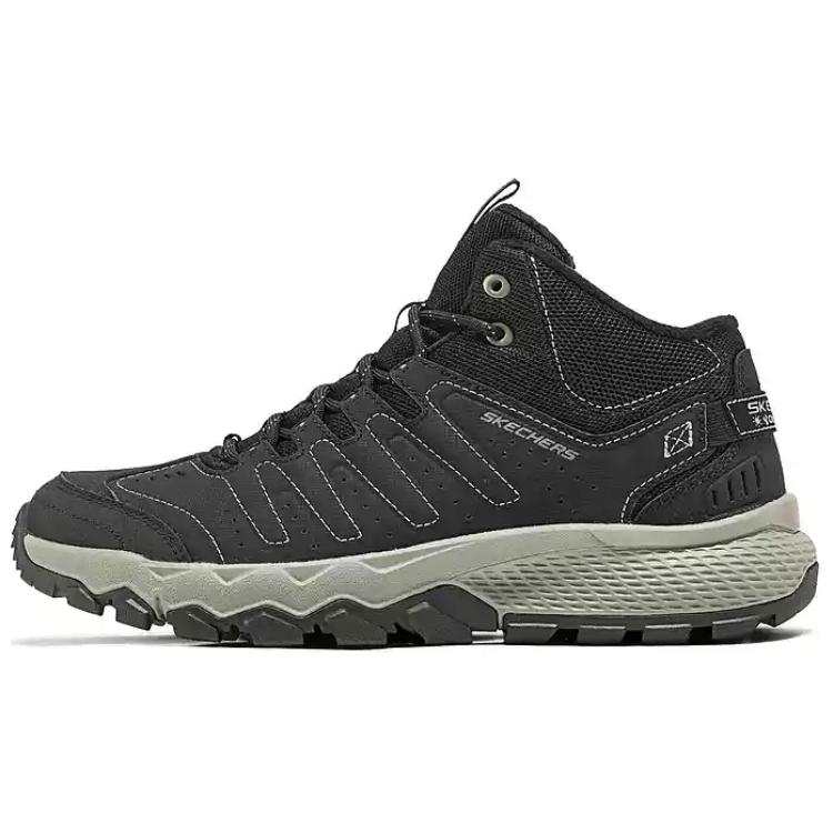 Skechers OUTDOOR MENS Comfortable Abrasion Resistant Abrasion Resistant Mid top Outdoor Shoes Men's Black Umber
