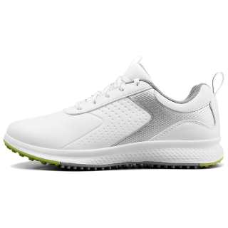 Birdie Cushioning Support Impact Resistant Low top Golf Shoes Men's White Green