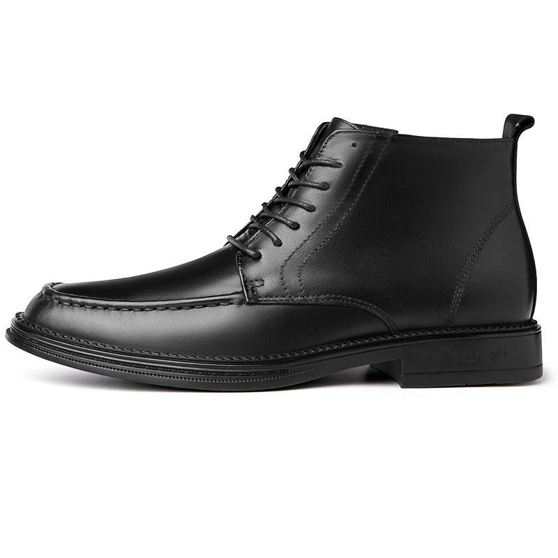 PAIBLOKS Top Grain Cow Leather Men's Casual Shoes Men's