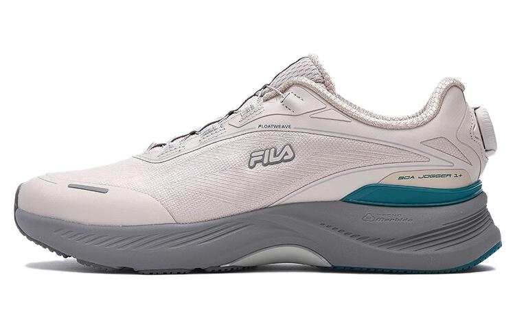 FILA BOA JOGGER M'S Cushioning Wear-Resistant Low-Top Casual Running Shoes Men's Silver Gray