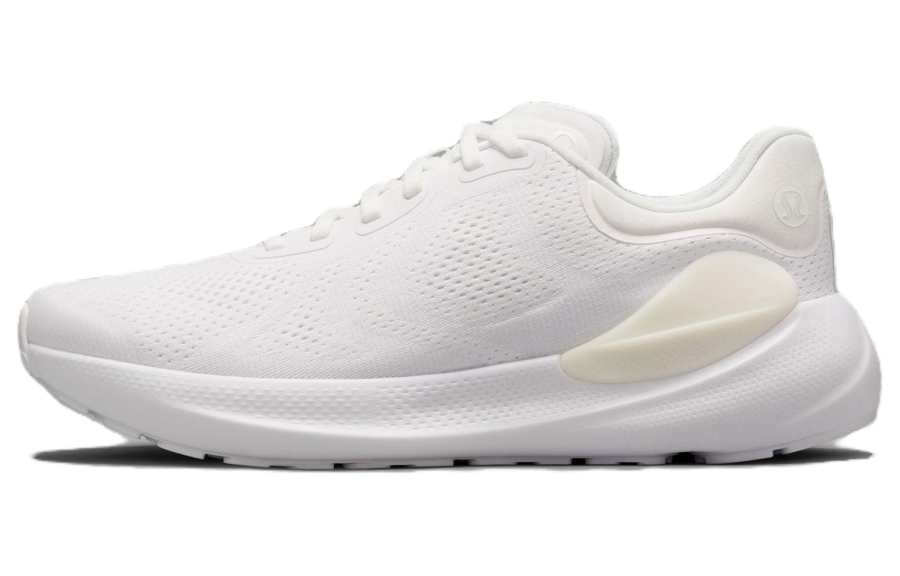 Lululemon Beyondfeel Comfortable And Lightweight Cushioning Breathable Low top Casual Running Shoes Men's White
