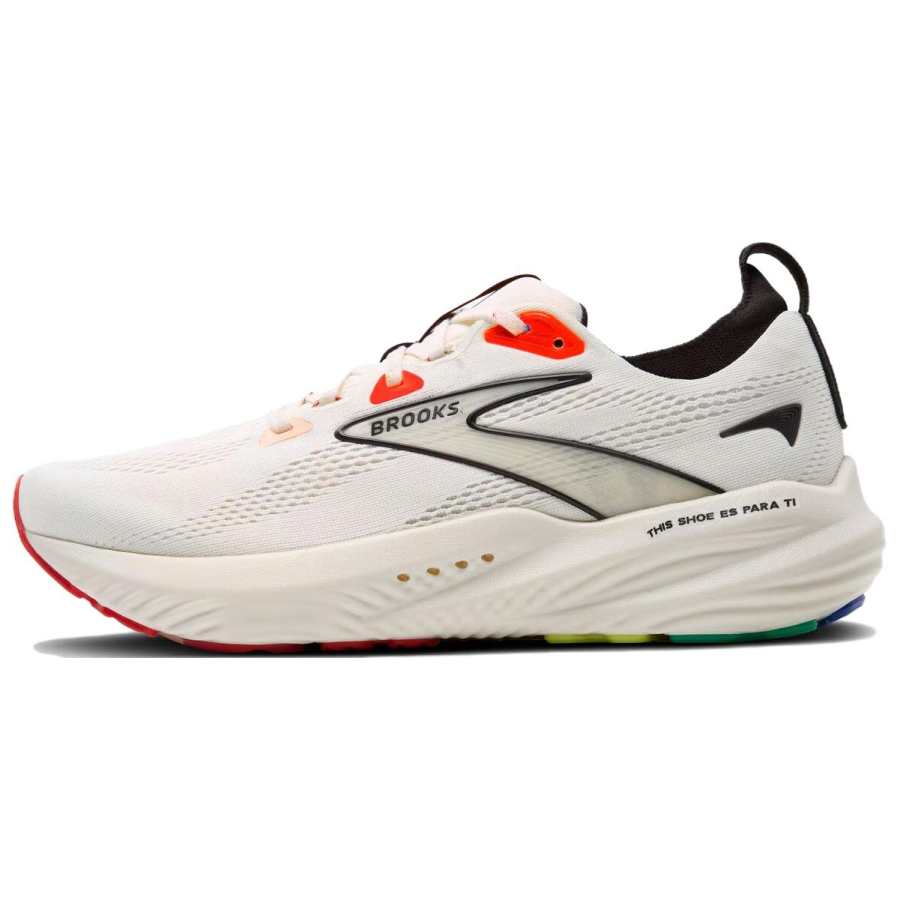 Brooks Glycerin 22 Cushioning Breathable Cushioning Breathable Low top Casual Running Shoes Women's Coconut