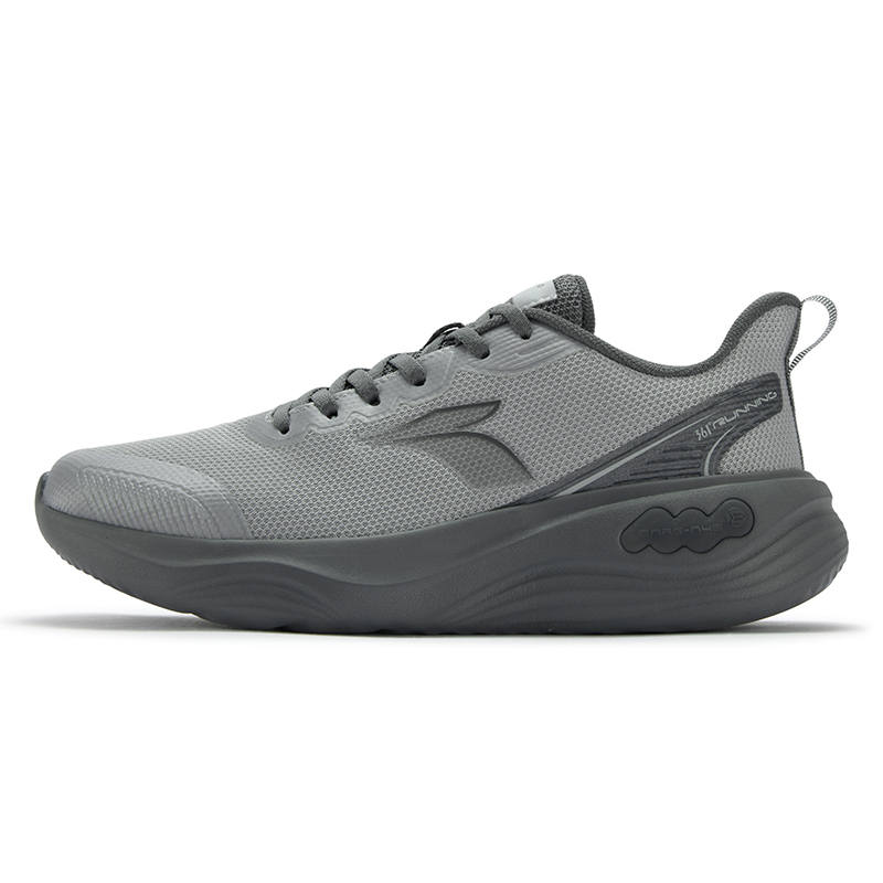 361° Cushioning, Wear Resistant Low top Casual Running Shoes Men's Gray