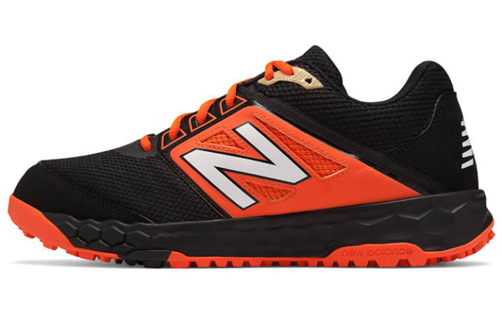 New Balance New Balance Fresh Foam 3000v4 Turf 'Black Orange'