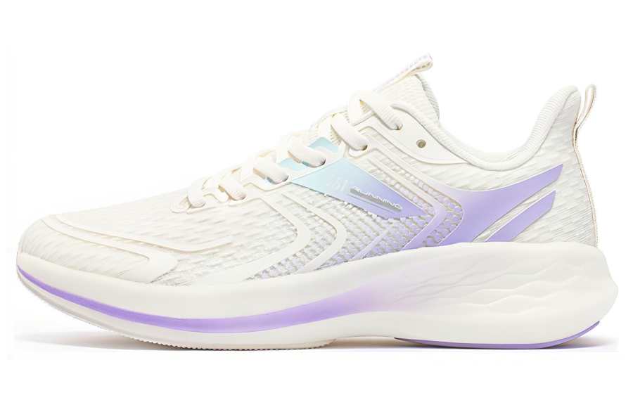 361° Slip Resistant Low top Running Shoes Women's White Purple