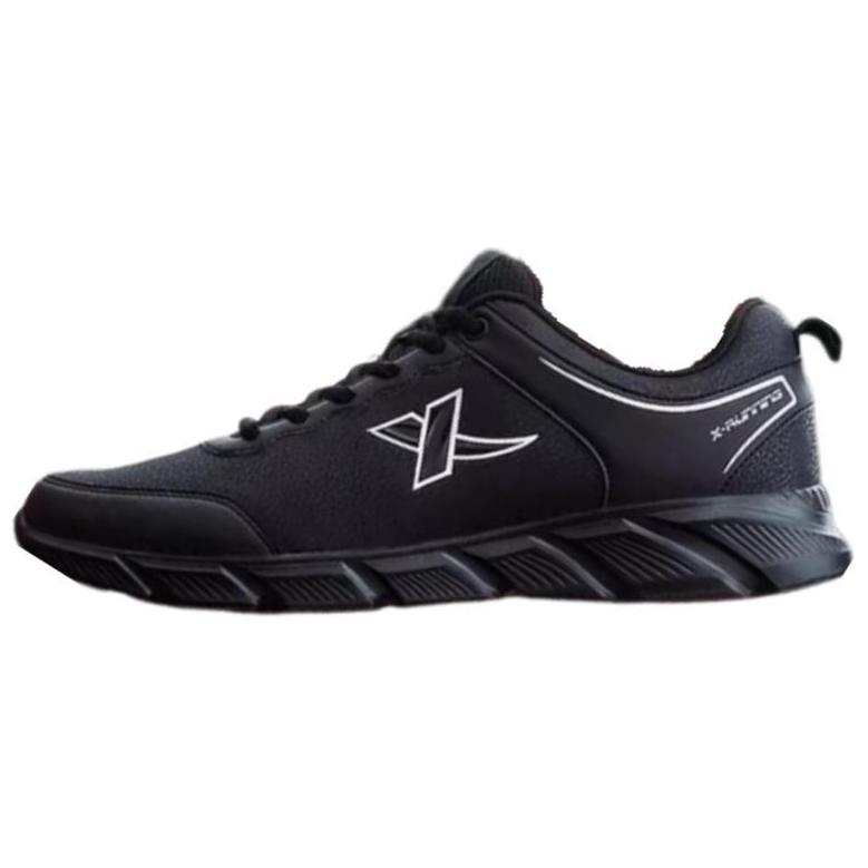 XTEP Cushioning Low top Running Shoes Men's Black