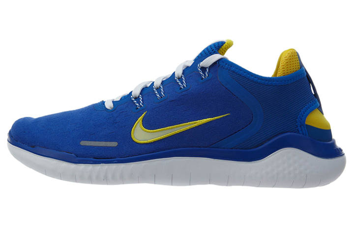 Nike Nike Free Rn 2018 Dna Hyaper Cobalt Citron Tnt White
