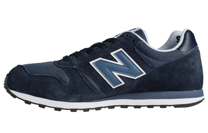 New Balance New Balance NB 373 Comfortable Fabric Low top Running Shoes Men's Navy Blue