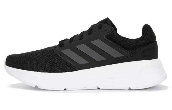 Adidas Adidas Galaxy 6 Breathable Low top Running Shoes Men's Black White