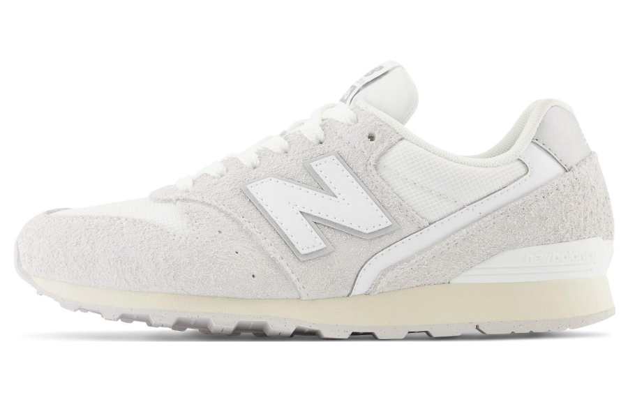 New Balance New Balance NB 996 Leather Slip Resistant And Breathable Low top Casual Running Shoes Women's Ecru