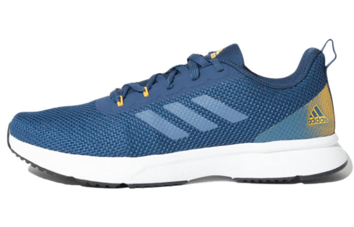 Adidas Adidas Glowrun Reflective Abrasion Resistant Low top Running Shoes Men's Navy Blue