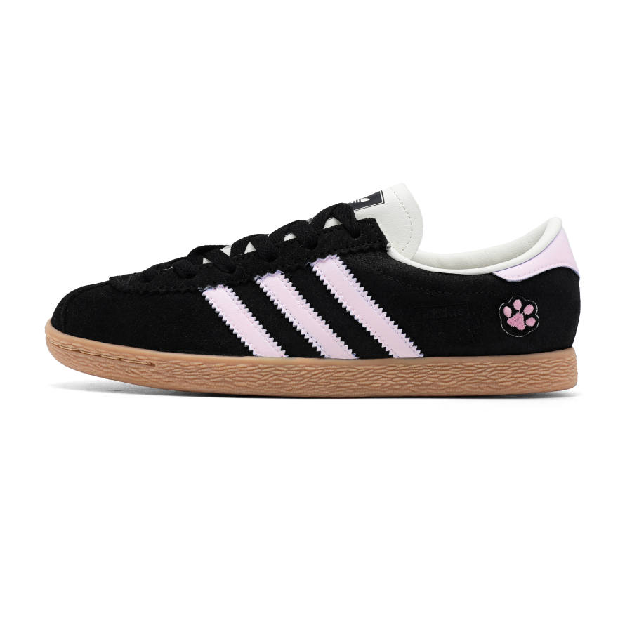 Adidas Originals Stadt German Army Trainers Unisex Low Top Black Pink