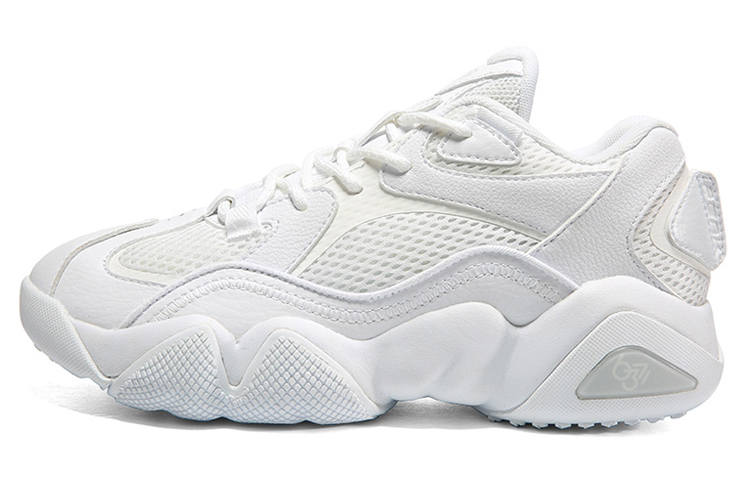 PEAK Taichi 6371 Cushioning Slip Resistant Abrasion Resistant Low top Running Shoes Women's White