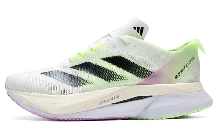 Adidas Adizero Boston 12 Adidas 'White Green Spark'