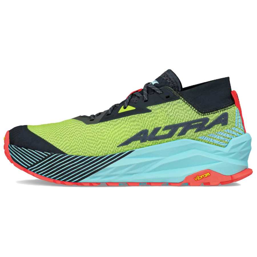 Altra Olympus 275 Abrasion Resistant Abrasion Resistant Low top Trail Running Shoes Men's Yellow