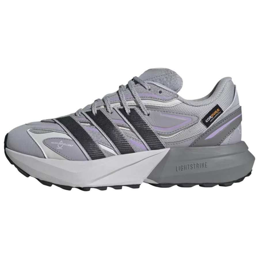Adidas Adidas LIGHTBLAZE Breathable Casual Running Shoes Unisex Gray