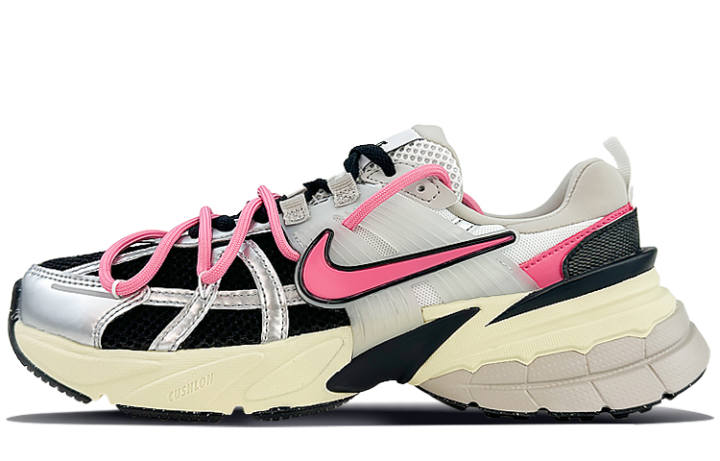 Nike Nike V2K Run Fabric Cushioning Slip Resistant Breathable Lightweight Cushioning Slip Resistant Breathable Lightweight