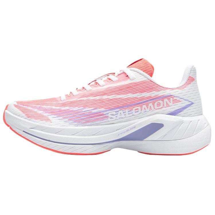 SALOMON SPECTUR 2 Soft And Comfortable Low top Casual Running Shoes Women's White Pink