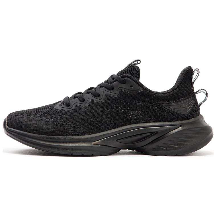 361° Cushioning Slip Resistant Cushioning Slip Resistant Low top Sprint Running Shoes Men's Black