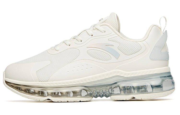Anta Running Collection Slip Resistant Abrasion Resistant Low top Running Shoes Women's White Blue