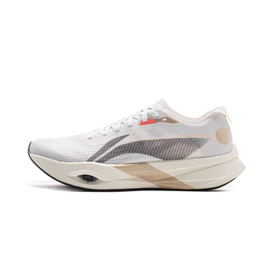 Li-Ning Li Ning Wind Chaser Pro Low top Marathon Training Physical Fitness Test & Exam Racing Running Shoes Unisex Black White
