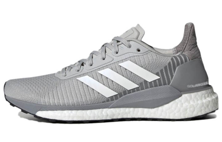 Adidas Adidas Solarglide St 19 Breathable Low top Running Shoes Women's Gray