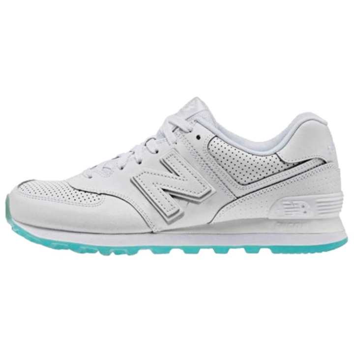 New Balance 574 New Balance Perforated 'White Green'