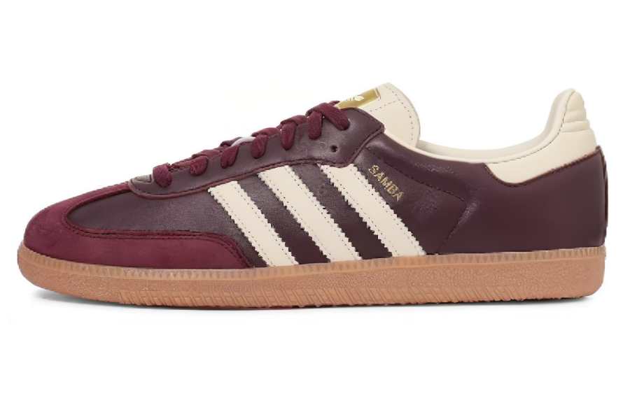 Adidas Originals SAMBA OG Low top Skateboard Shoes Unisex Chestnut