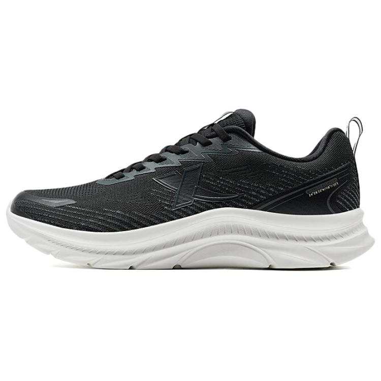 XTEP XTEP Coverage Slip Resistant Low top Casual Running Shoes Men's Black White
