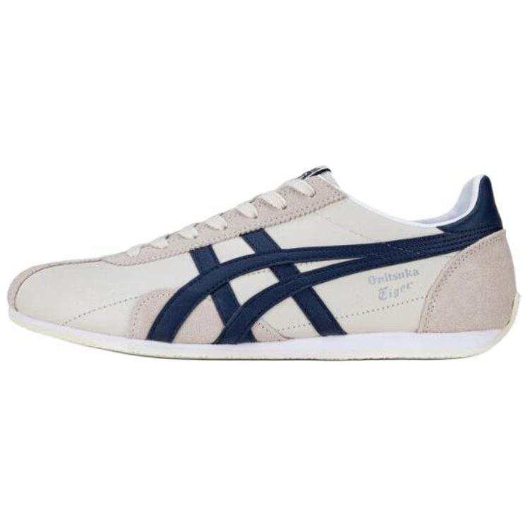 Onitsuka Tiger Runspark Slip Resistant, Abrasion Resistant, Lightweight Low top Running Shoes Unisex Beige