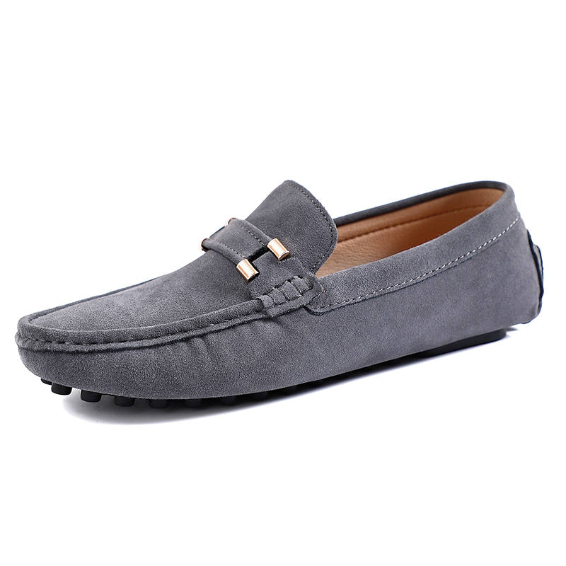 HBRK Gommino Loafers Men's Black/Dark Blue/Dark Red/Burgundy/Gray