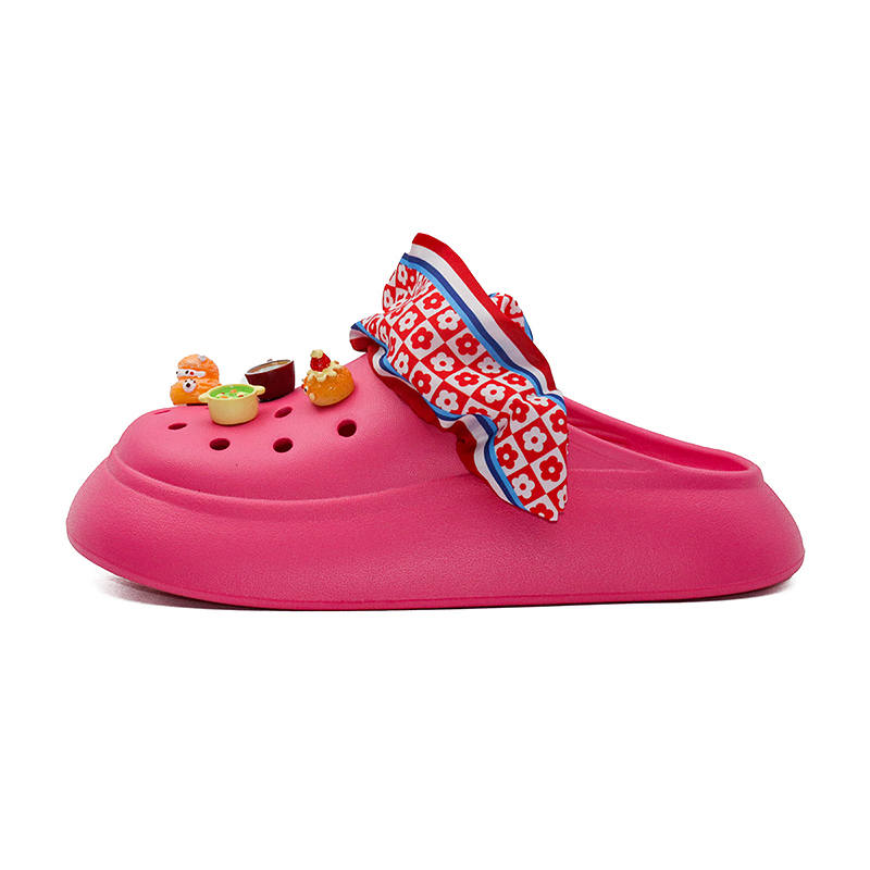 OUBT OUBT Closed Toe Slippers Women's Rose Red
