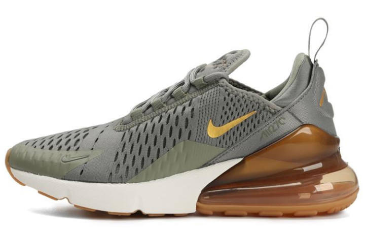 Nike Nike Air Max 270 Dark Stucco Metallic Gold Women's