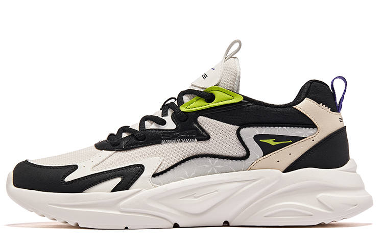 Erke Sichuan Flow Cushioning Abrasion Resistant Height Increasing Low top Running Shoes Men's