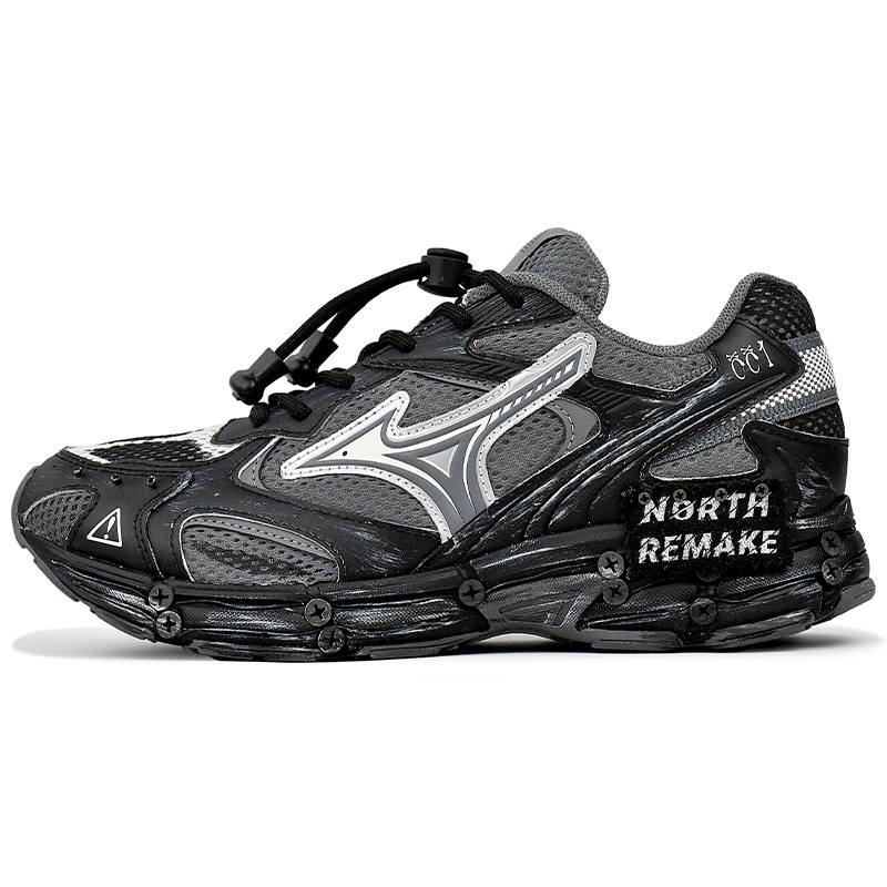 Mizuno Speed 2K Abrasion Resistant Low top Running Shoes Unisex Black