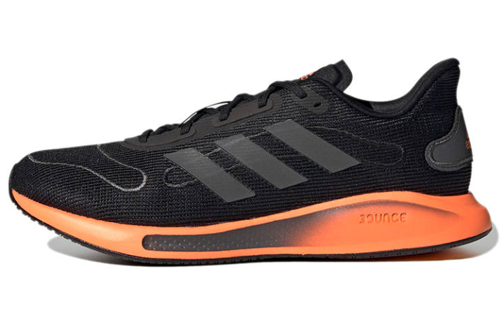 Adidas Adidas Galaxar Run Low top Running Shoes Men's Black Orange