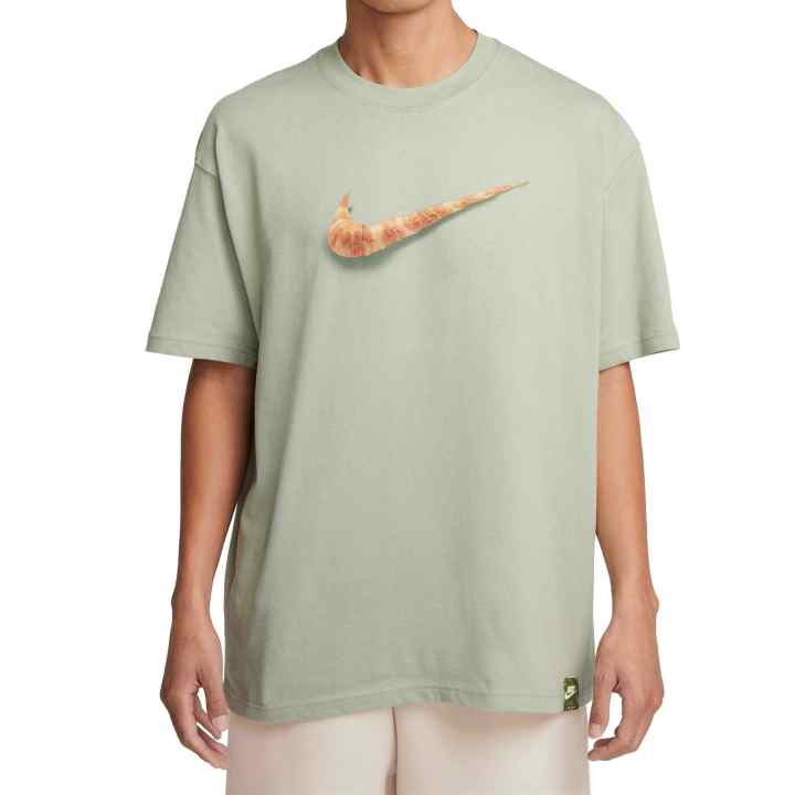 Nike Nike Sportswear T Shirts Men's Jadeite Horizon Crew Neck Moderate