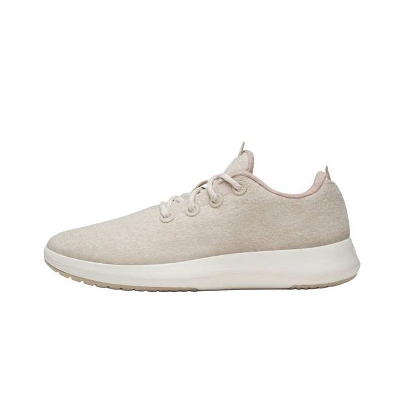 Allbirds Wool Runner Mizzles Cushioning Low top Casual City Commuting Running Shoes Men's Cream Yellow