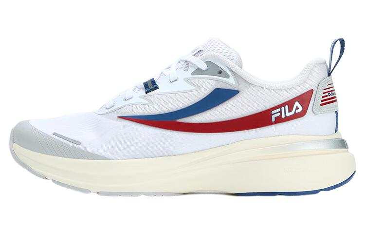 FILA NUVOLE Abrasion Resistant Low top Running Shoes Men's White Gray