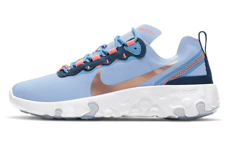 Nike Nike Renew Element 55 Textile, Synthetic Leather, TPU Slip Resistant, Abrasion Resistant, Breathable Low top