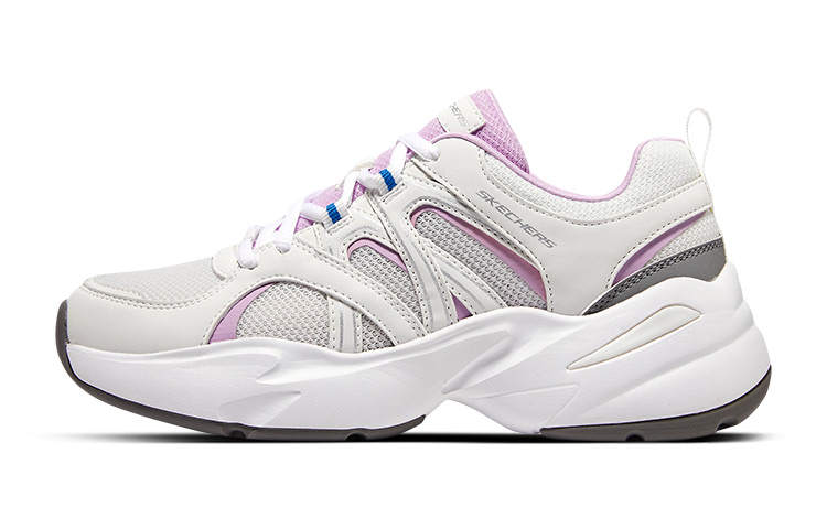 Skechers D'Lites 1.0 Low top Chunky Sneakers Women's White Pink