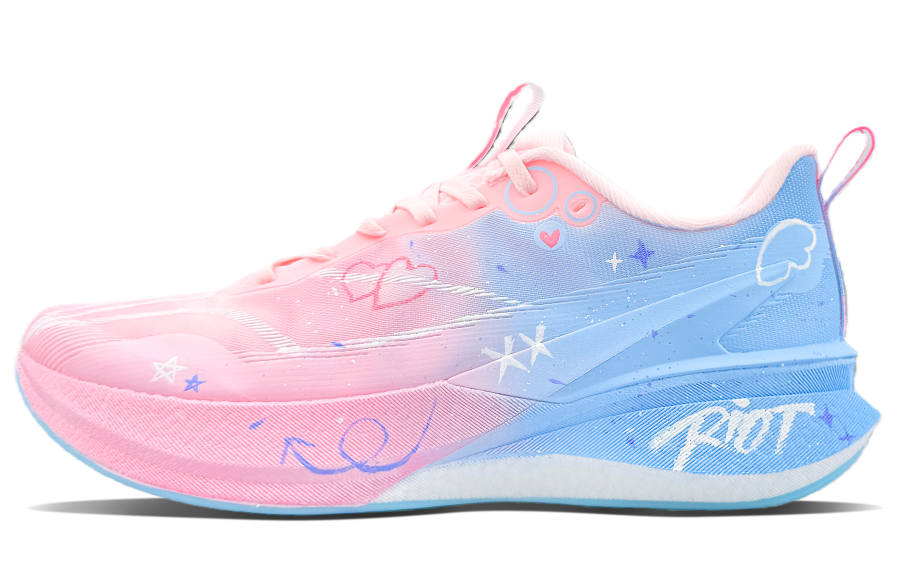 Li-Ning Li Ning Red Hare 8PRO Running Shoes Unisex Low Top Pink