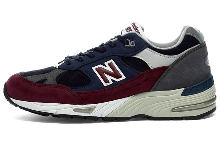 New Balance 991 New Balance Made in England 'Navy Burgundy'