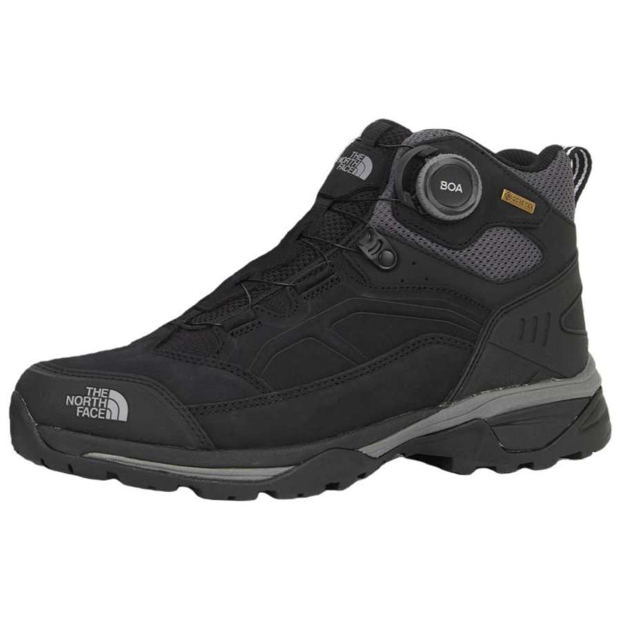 THE NORTH FACE Sierra Cow Leather Comfortable And Lightweight Slip Resistant Waterproof Non Slip And Waterproof Mid top