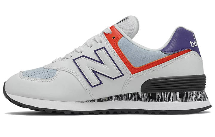 New Balance 574 Wmns New Balance 'White Ghost Pepper' Women's