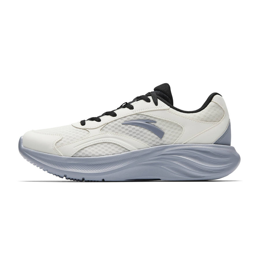 Anta Liuyun Low top Casual City Commuting Running Shoes Men's White Black Gray