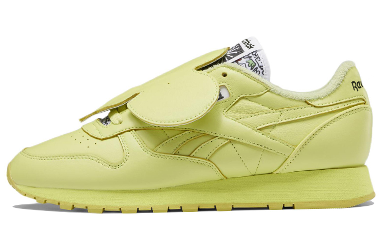 Reebok EAMES x Reebok Classic Leather Low top Running Shoes Unisex Yellow