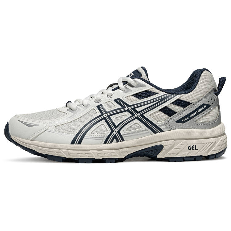 ASICS Gel Venture 6 Low top Casual Running Shoes Women's White/Blue